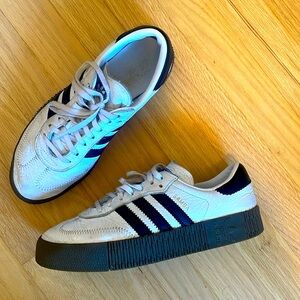 Adidas Sambarose ‘Cloud White’ Platform Sneaker